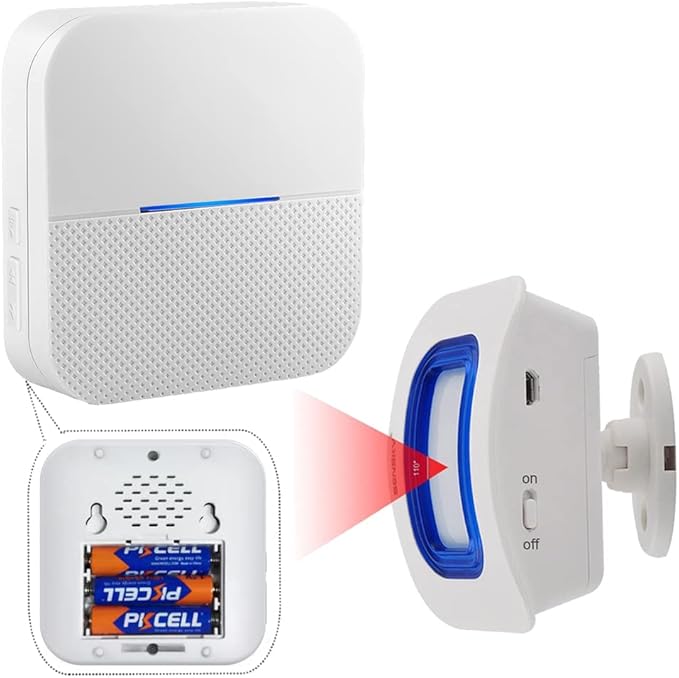 EverNary Bed Alarm for Elderly Dementia Patients, Portable Wireless Caregiver by EverNary