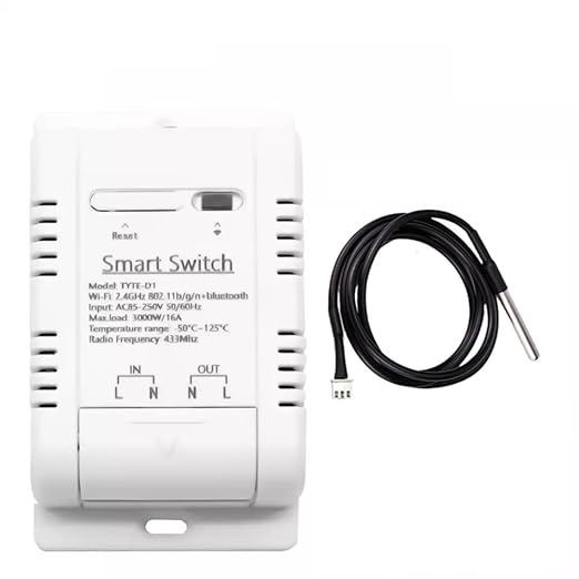 MHCOZY WiFi Temperature Controller Sensor Module, Tuya app Wireless Remote 16A by MHCOZY