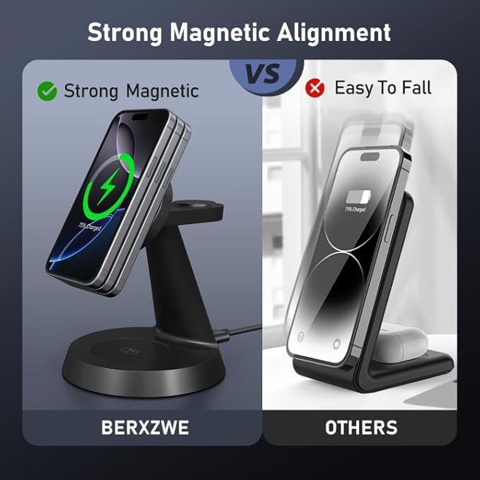3 in 1 Wireless Charging Station - Image 3