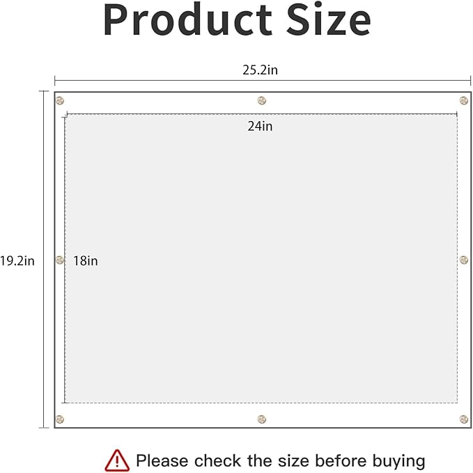 Kalami 18x24 Picture Frame Wall Mount Self Adhesive, Full Frame Size 21x25 - Image 2
