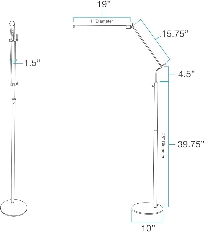 Cocoweb High Powered, LED Floor Lamp - Image 2