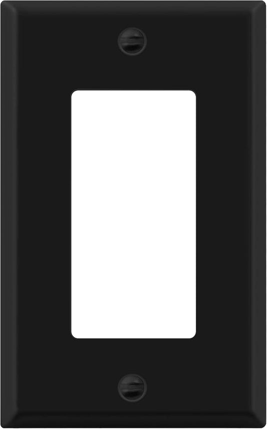 ENERLITES Decorator Switch Metal Wall Plate, Outlet Cover, Corrosion Resistant by Enerlites