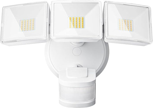 OREiN 4500LM/30W Flood Lights Outdoor, 240°/40FT Motion Sensor Outdoor Lights by OREiN