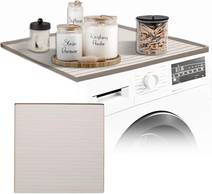 1 PC Washer and Dryer Top Cover Protectors 25" x 25", Laundry Machine Dust by Unknown