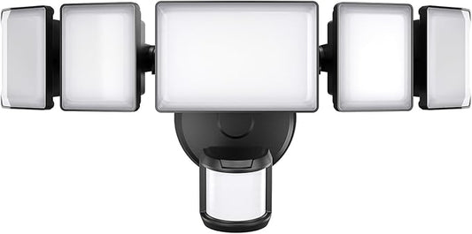 Olafus 130W Motion Sensor Outdoor Lights, 13000LM 6500K Daylight Flood Lights by Olafus