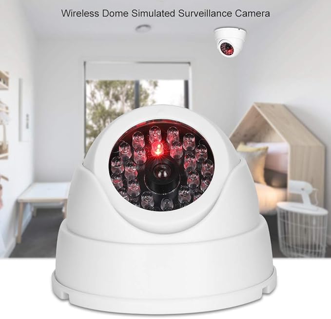generic Wireless Indoor Outdoor Dome Simulated Surveillance Camera - Image 9