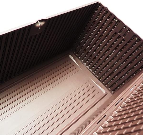 plastic development group outdoor deck box, soft close, view 9