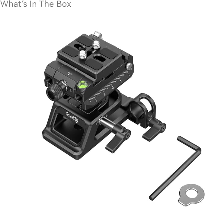 SmallRig Mount Plate for Arca-Swiss Quick Release Clamp and Bottom Plate for - Image 3