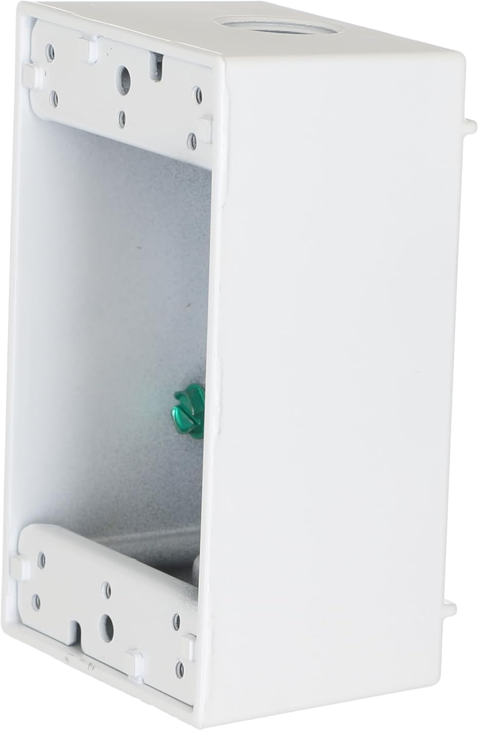 Hubbell-Raco 5320-1 Weatherproof Box, 1 Gang, 18.3 Cu-in X 4-1/2 in L X 2-3/4 in W X 2 in D, Cubic inches, White