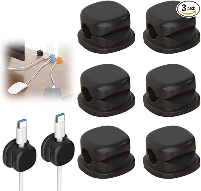 Magnetic Cord Organizer Holder, Upgrade Cord Holder by Yilia