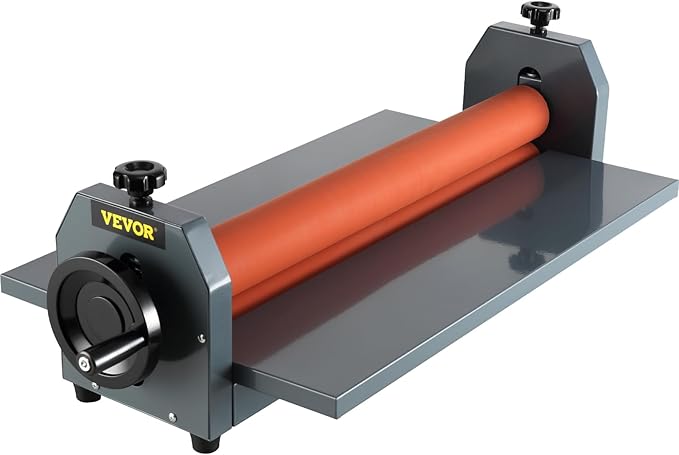 VEVOR 29.5 Inch Cold Laminator Machine 10mm Manual Vinyl Photo Film Cold by VEVOR