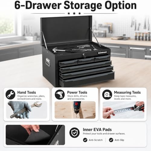 arnot large metal tool box, tool box with, side view