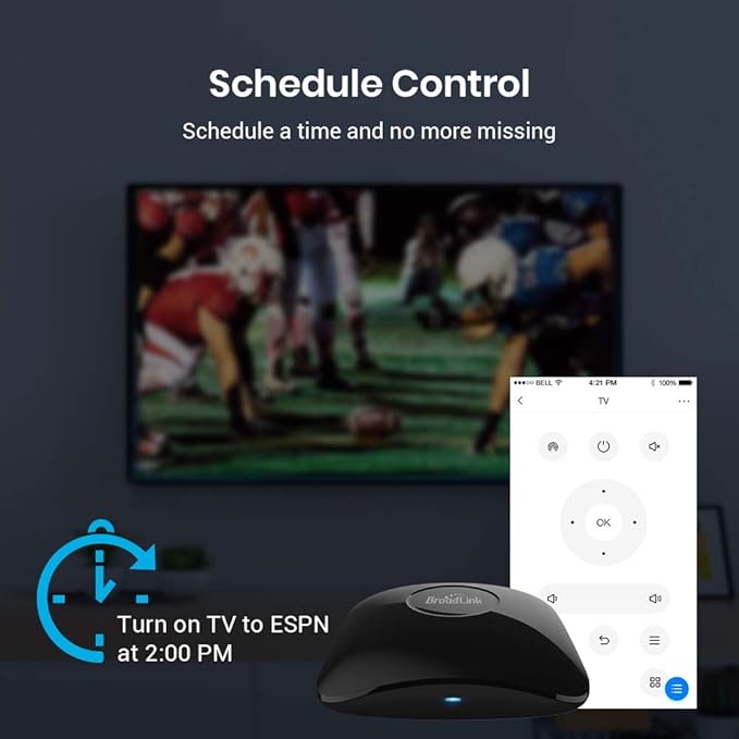 BroadLink IR/RF Smart Home Hub-WiFi IR/RF Blaster - Image 5