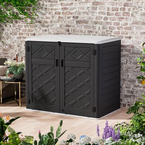 zzm large outdoor storage shed, 48 cu ft, package contents