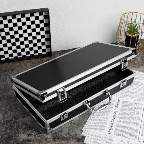 eringogo aluminum alloy toolbox 14.17 x 7.87 x, front angle view