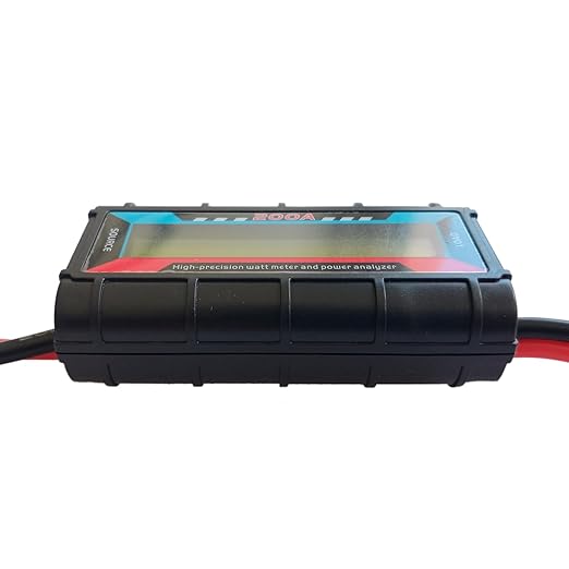 Proshopping 200A RC Watt Meter, High Precision Power Analyzer, DC 0-60V Volt - Image 6