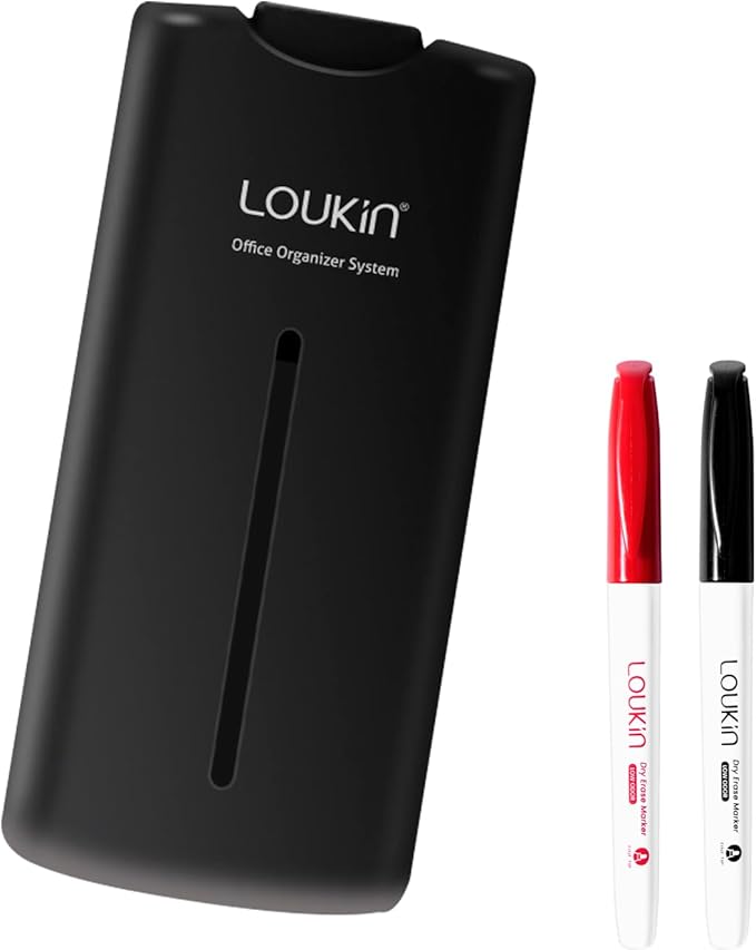 loukin All-in-One Magnetic Dry Erase Eraser, Patent Whiteboard Eraser by LOUKIN