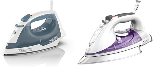 BLACK+DECKER Easy Steam IR40V Compact Iron & IR1350S Professional Steam Iron by BLACKDECKER