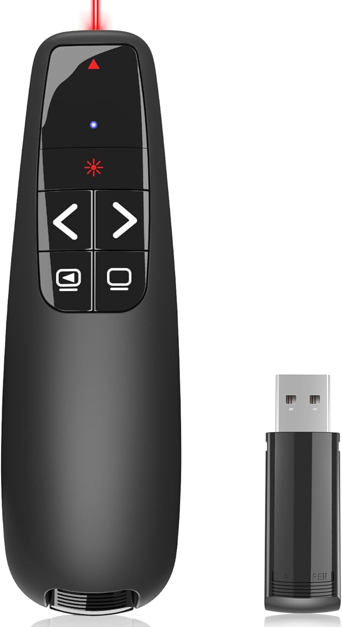 Presentation Clickers for PowerPoint, Clicker for Laptop Presentations Remote by VILNIU%C2%AEPresentationClicker