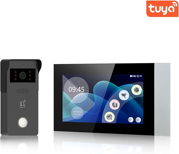 MENGQI-CONTROL Tuya Smart Office/Home Wireless WiFi Doorbell Camera Security - Image 4