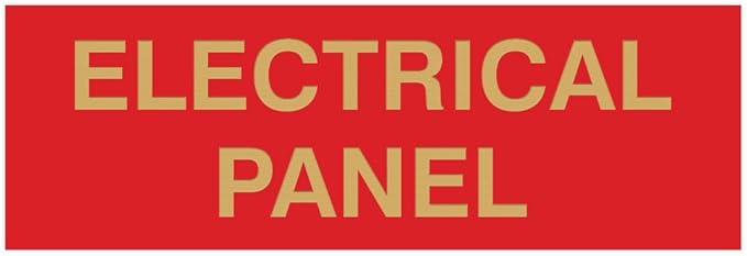 All Quality Basic Electrical Panel Sign by All+Quality