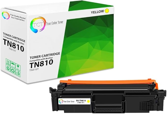 TCT TN810 Yellow Toner Cartridge by TCT