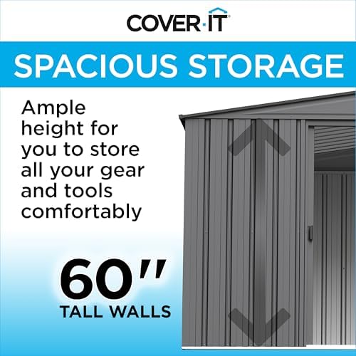 cover it 6' x 4' galvanized steel outdoor, package contents