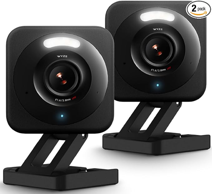 WYZE Cam v4, 2.5K AI Security Camera, Indoor/Outdoor Cameras by WYZE