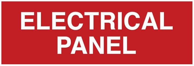 All Quality Basic Electrical Panel Sign by All+Quality