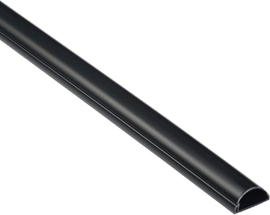 D-Line Half Round Cord Hider, Patented Cable Cover, Hide TV Wall Mount Wires by D-LineUSAinc