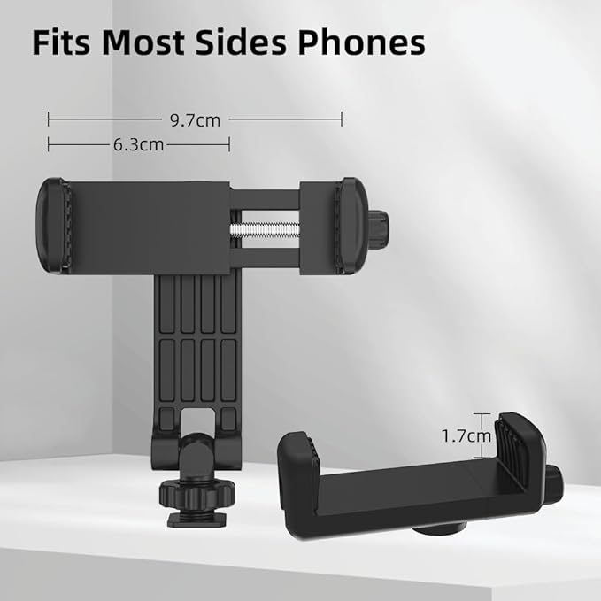 Flexible Phone Tripod Mount Adapter, Universal Smartphone Mount Adapter - Image 6
