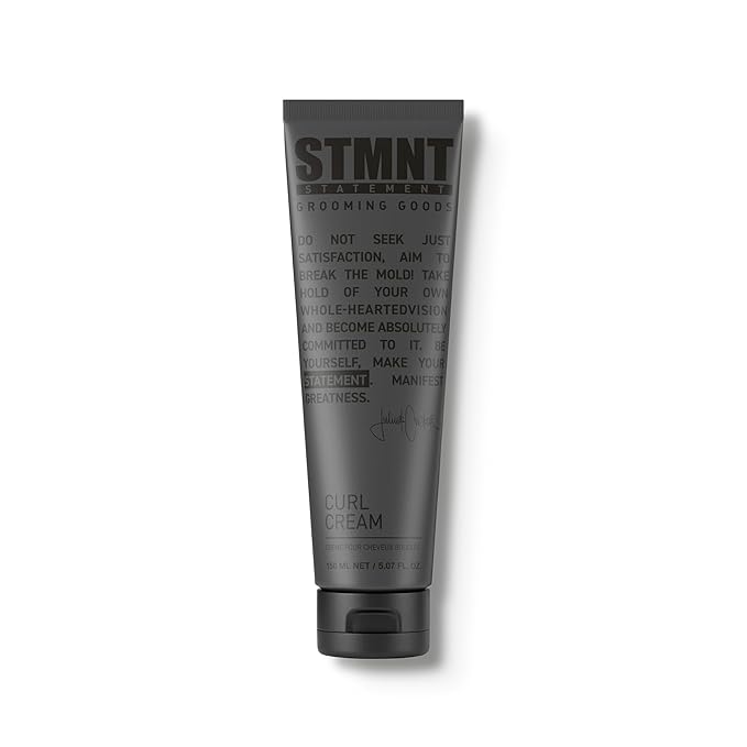 STMNT Grooming Goods Curl Cream, 5.07 oz | Enhances Curls | Texture Without by STMNTGrooming
