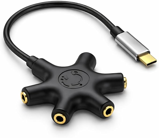 Mizi USB-C Headphone Splitter 5-Way by Mizi