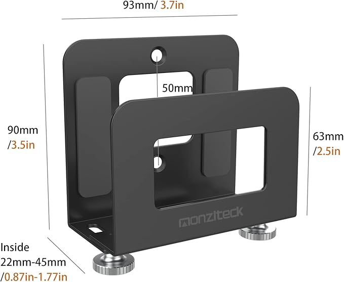 Monzlteck Adjustable Small Device Wall Mount Holder - Image 3