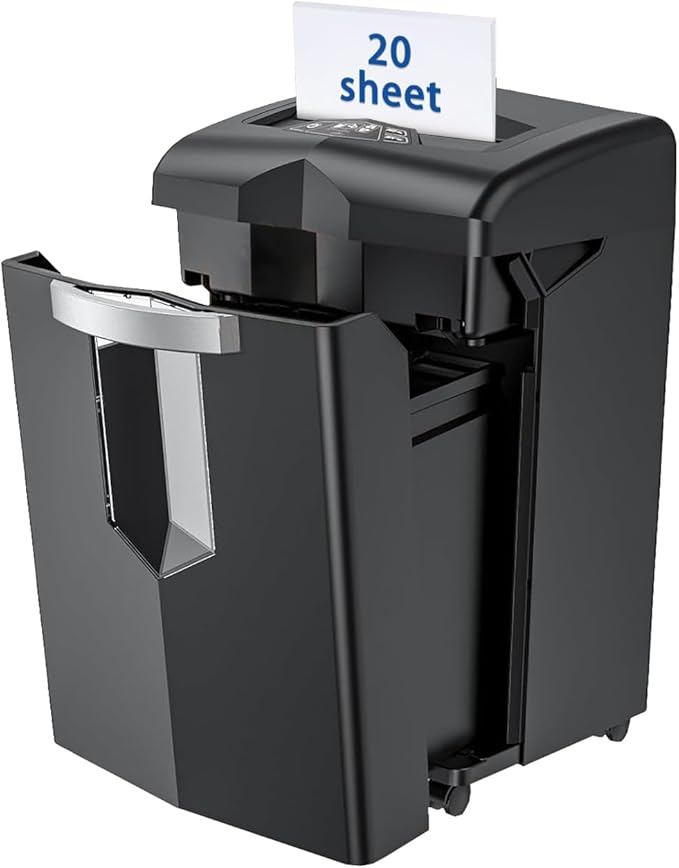 Bonsaii Shredder, 20 Sheets, Operates Continuously by bonsaii