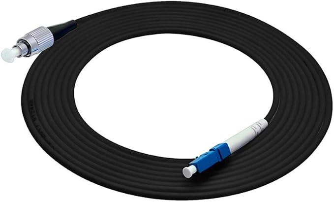 Jeirdus 600M LC to FC Outdoor Armored Simplex 9/125 SM Fiber Optic Cable Jumper - Image 4