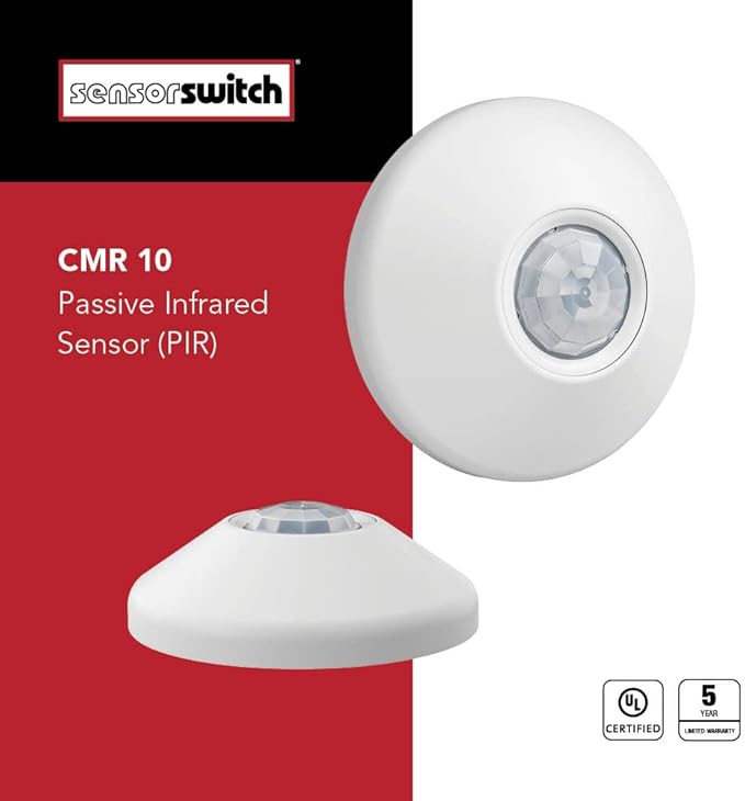 Sensor Switch CMR 10 Contractor Select Extended Range Passive Infrared Ceiling - Image 3
