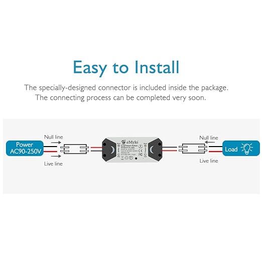 eMylo Smart Wireless Remote Control WiFi Switch Relay Module - Image 2