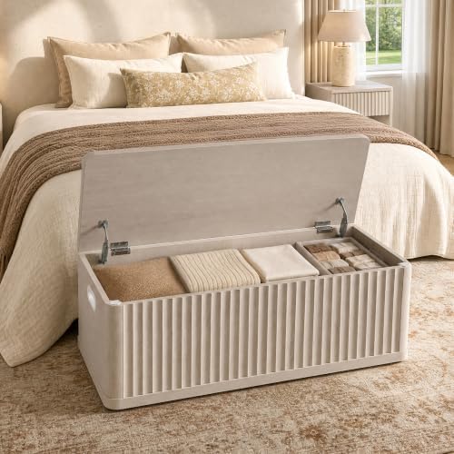 sicotas storage bench 40.2" wide shoe bench with shown in use
