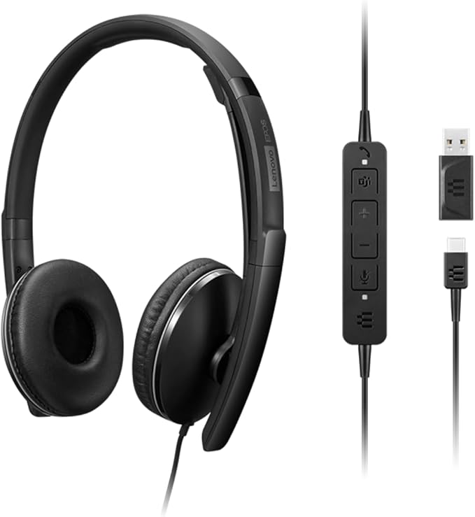 Lenovo Wired ANC Headset Gen 2 - Image 2