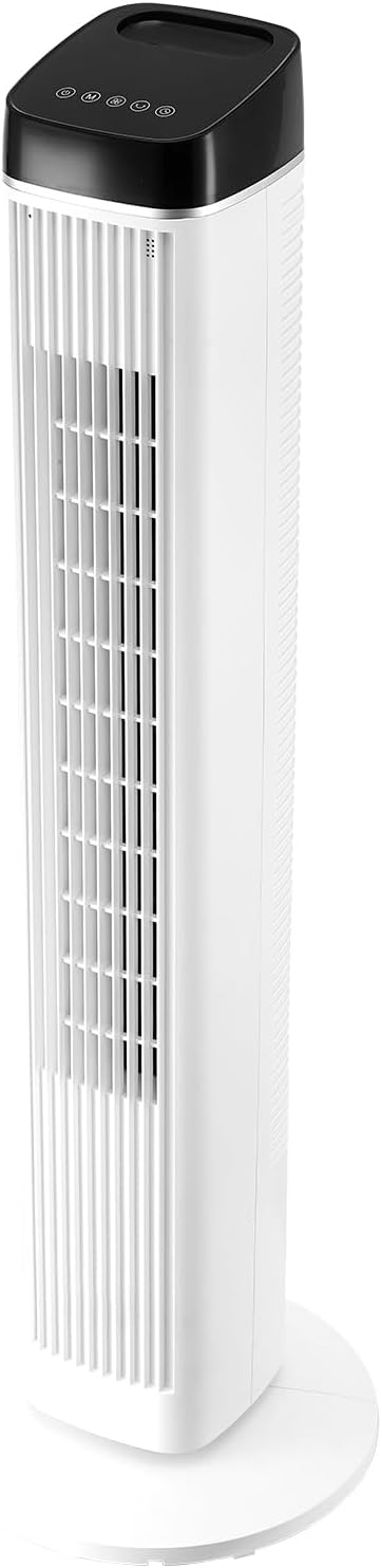 VEVOR Tower Fan, 22 ft/s Velocity Quiet Floor Fan, 70° Oscillating Fans by VEVOR
