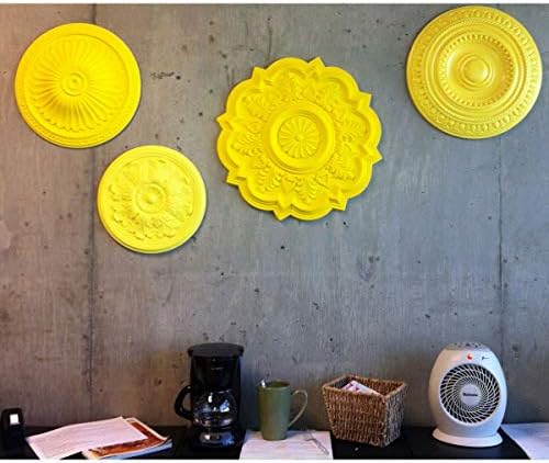 12 3/4"OD x 7/8"P Legacy Acanthus Ceiling Medallion (Fits Canopies up to 3 1/2") (color may vary)
