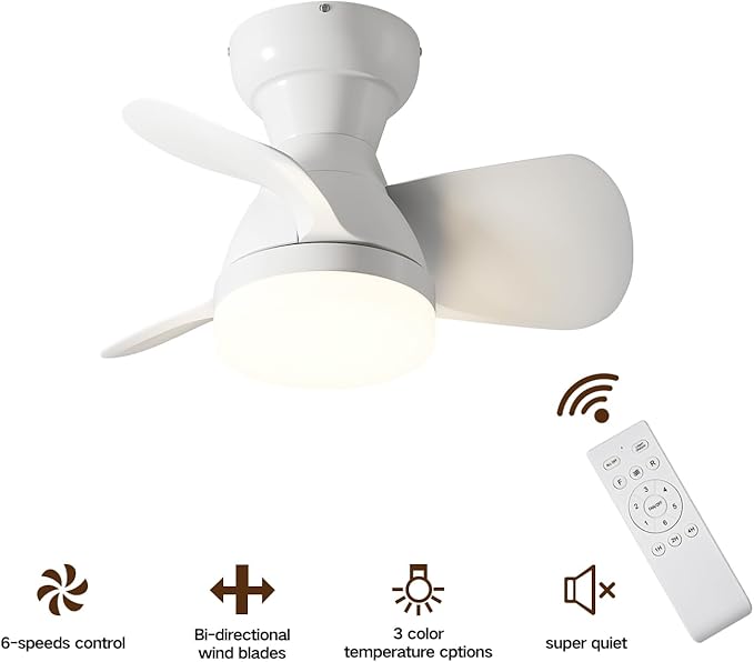 Myleoron 20 Inch Ceiling Fan - Image 2