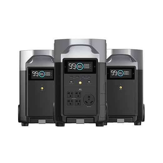EF ECOFLOW 10.8kWh Portable Power Station: DELTA Pro by EFECOFLOW