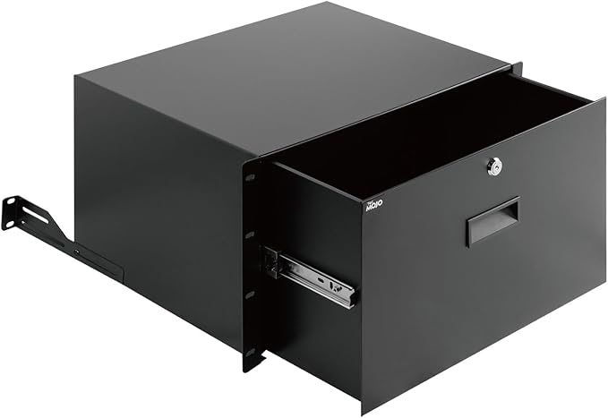 Tecmojo 6U Rack Drawer, Rack Mount Drawer by Tecmojo