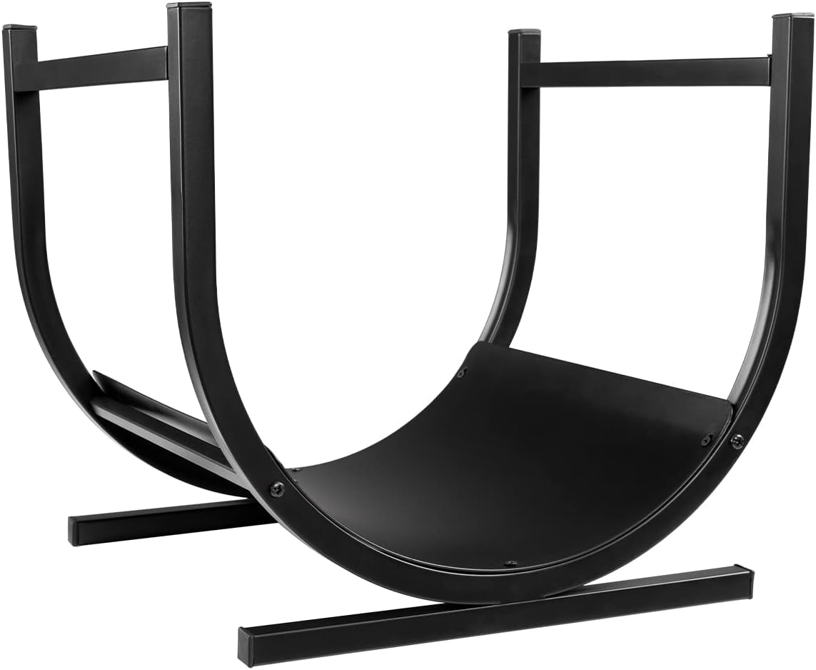 doeworks firewood rack small decorative fireside log rack, main product view