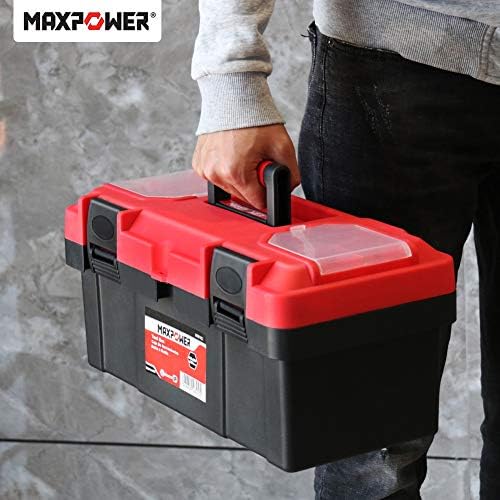 maxpower tool box 16 inch, plastic small tool, view 9