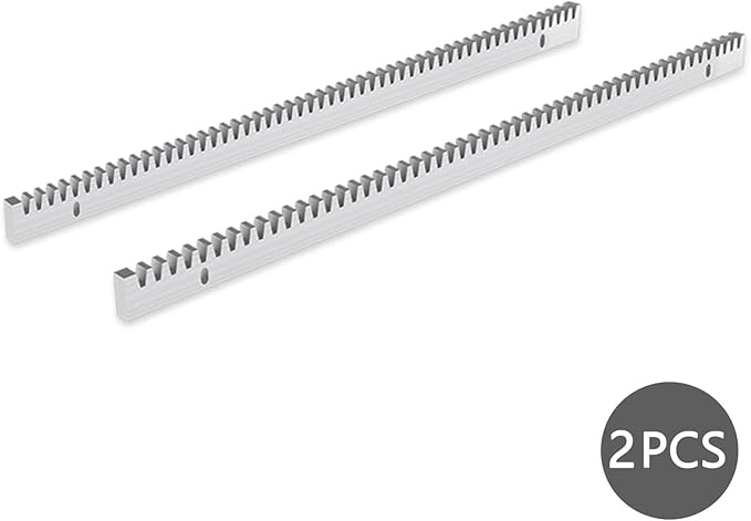 Blütezeit Galvanized Steel Gear Rack 8mm Thickness 1.64ft 2 Pieces Including - Image 6