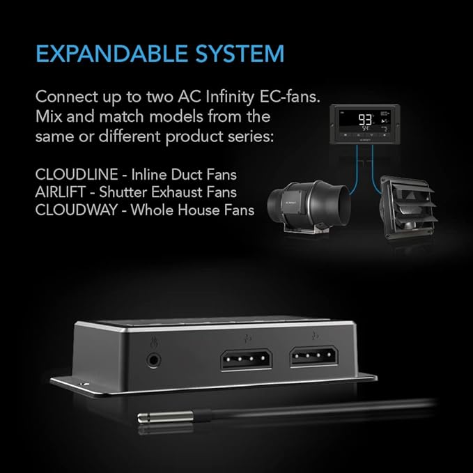 AC Infinity Controller 67, Smart Bluetooth Fan Controller - Image 5