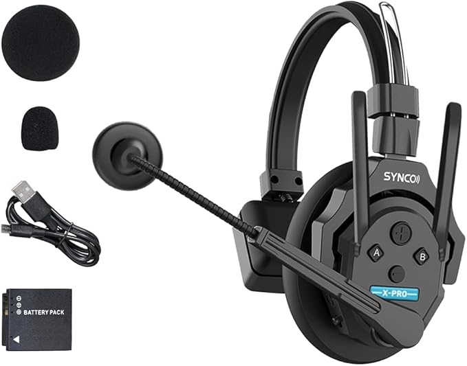 SYNCO XTalk XPro Wireless Intercom Headset by SYNCO